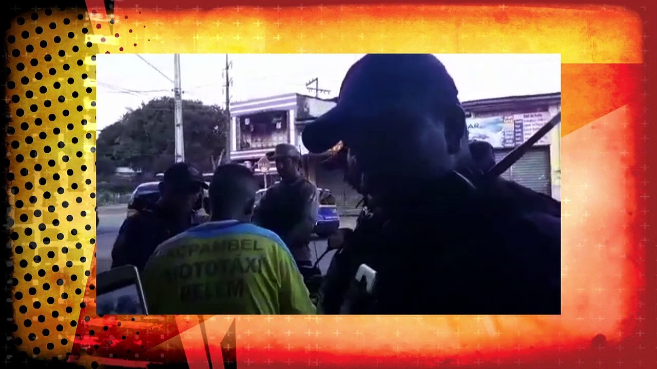 b'Vdeo mostra guarda municipal coagindo motociclista'