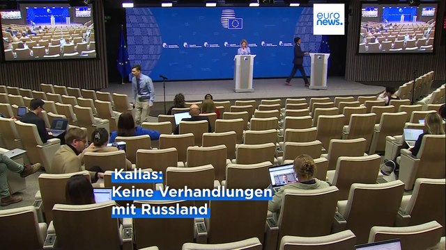 Kaja Kallas warnt: Russland kann man nicht wirklich trauen