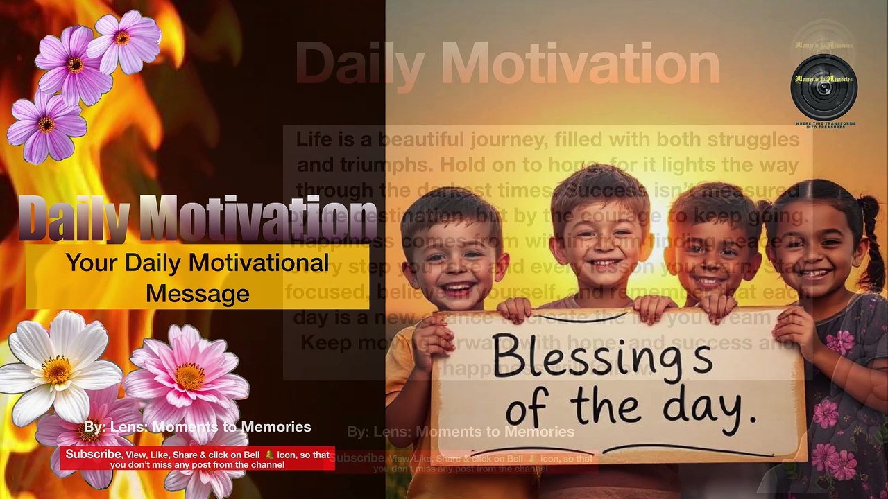 Daily Motivation English - 19Mar25 - video Dailymotion