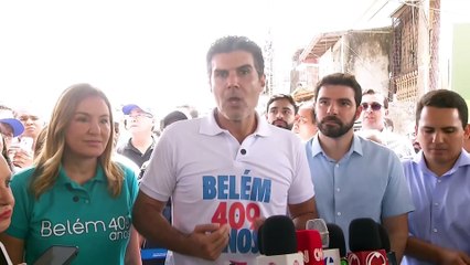 b'GOVERNO ENTREGA CANAL DA TIMB⁄ ( OBRAS COP 30 )'