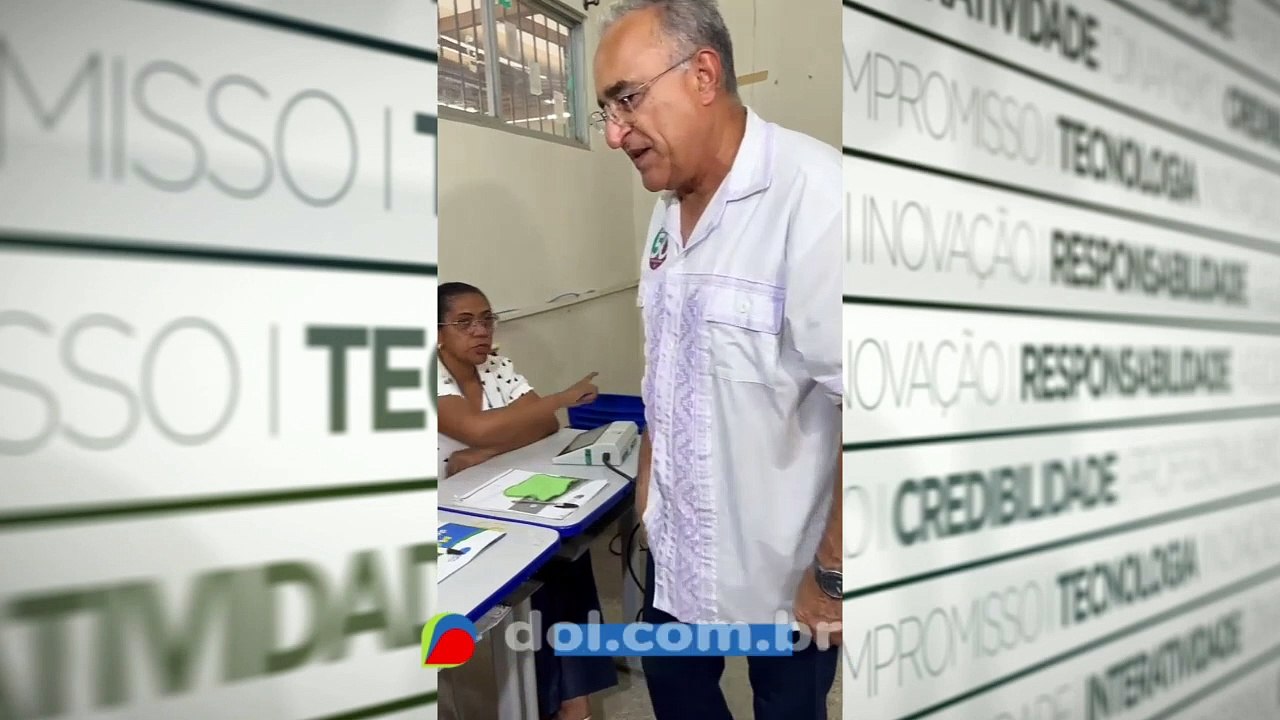 b'Prefeito Edmilson vota em Bela9m'