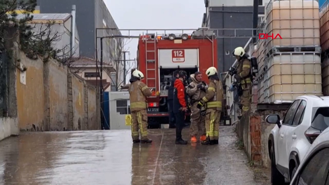 Tuzla'da kimyasal fabrikasında sızıntı! İşçiler tahliye edildi, çalışma başlatıldı