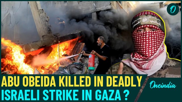 HAMAS Breaking: Al-Qassam Brigades' BIGGEST Warrior Abu Obeida Killed In Israeli Blitz | VIDEO