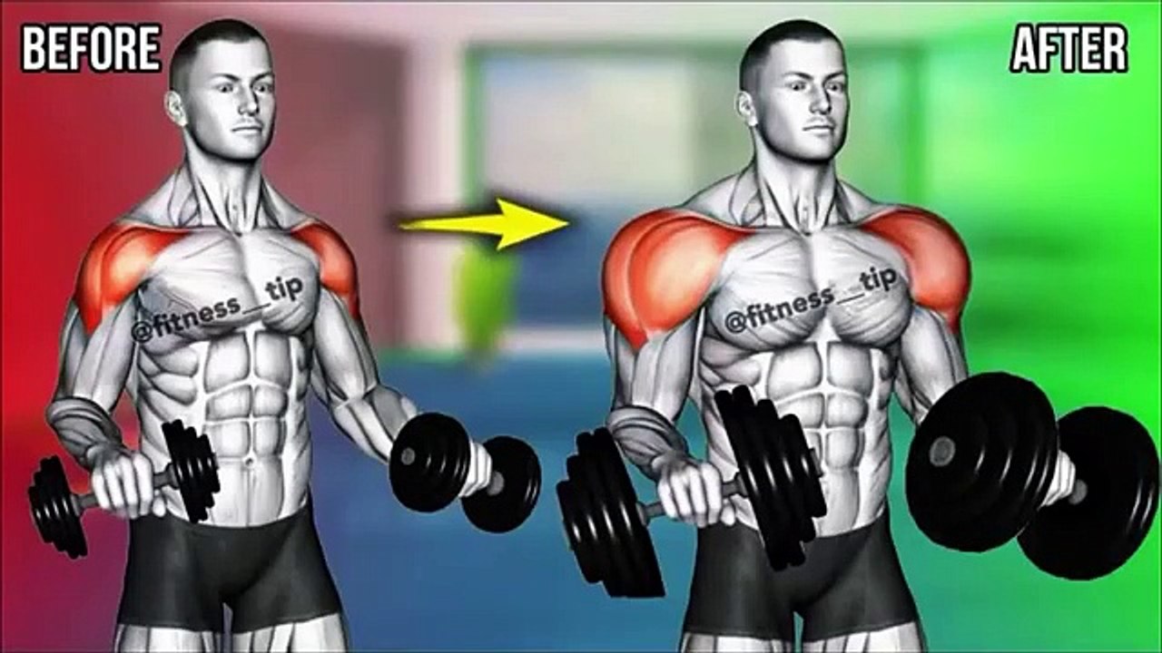 💪 Perfect Shoulder Workout with Dumbbells – Get Bigger, Wider Shoulders FAST! 🔥🏋️‍♂️ | Prime Fitness Hub