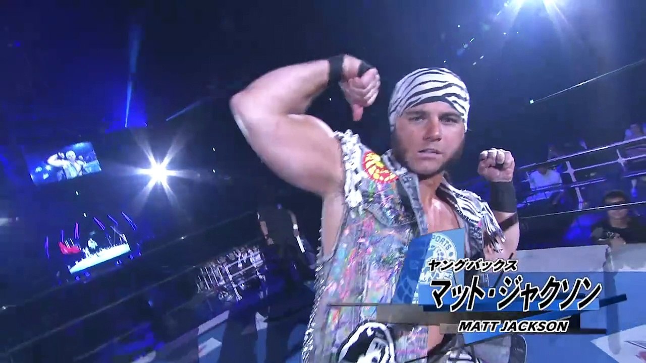 Beretta & Rocky Romero vs Nick Jackson & Matt Jackson - IWGP Jr. HEAVYWEIGHT TAG TEAM TITLE MATCH: DOMINION 6.11 in OSAKA-JO HALL (6/11/2017)