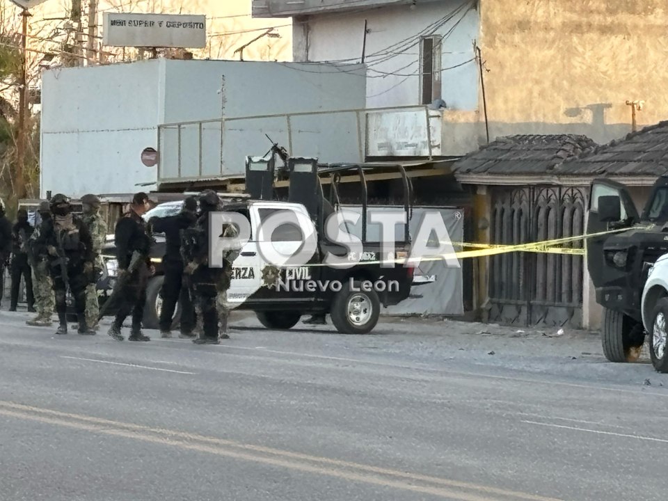Enfrentamiento en Salinas Victoria con Fuerza Civil deja un abatido