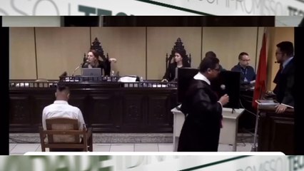 b'Advogado fala e grita com a juadza Carolina Cerqueira Maia'
