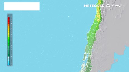 El miércoles bajan las temperaturas en el gran Santiago