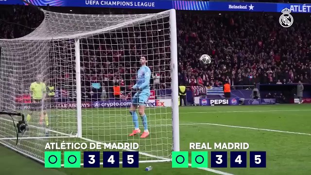 ركلات الترجيح بين ريال مدريد و أتليتيكو مدريد | دوري أبطال أوروبا 🤍🔥