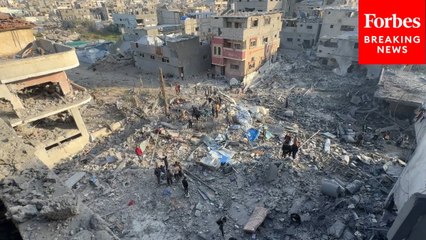 Aftermath of Israeli Airstrikes That Killed Over 400 Palestinians According To Gazan Officials