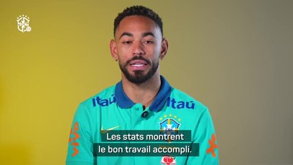 Brésil - Matheus Cunha heureux de faire son retour en sélection