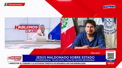Alcalde de SJL plantea adelanto de elecciones ante crisis de inseguridad: Si cambian de ministro, las cosas no van a cambiar