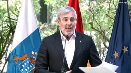 Clavijo ve el acuerdo de menores migrantes un "triunfo"