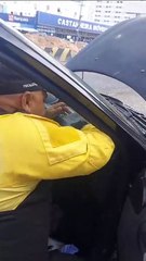 b'agentes do Detran evitam incaandio em carro na BR-316'