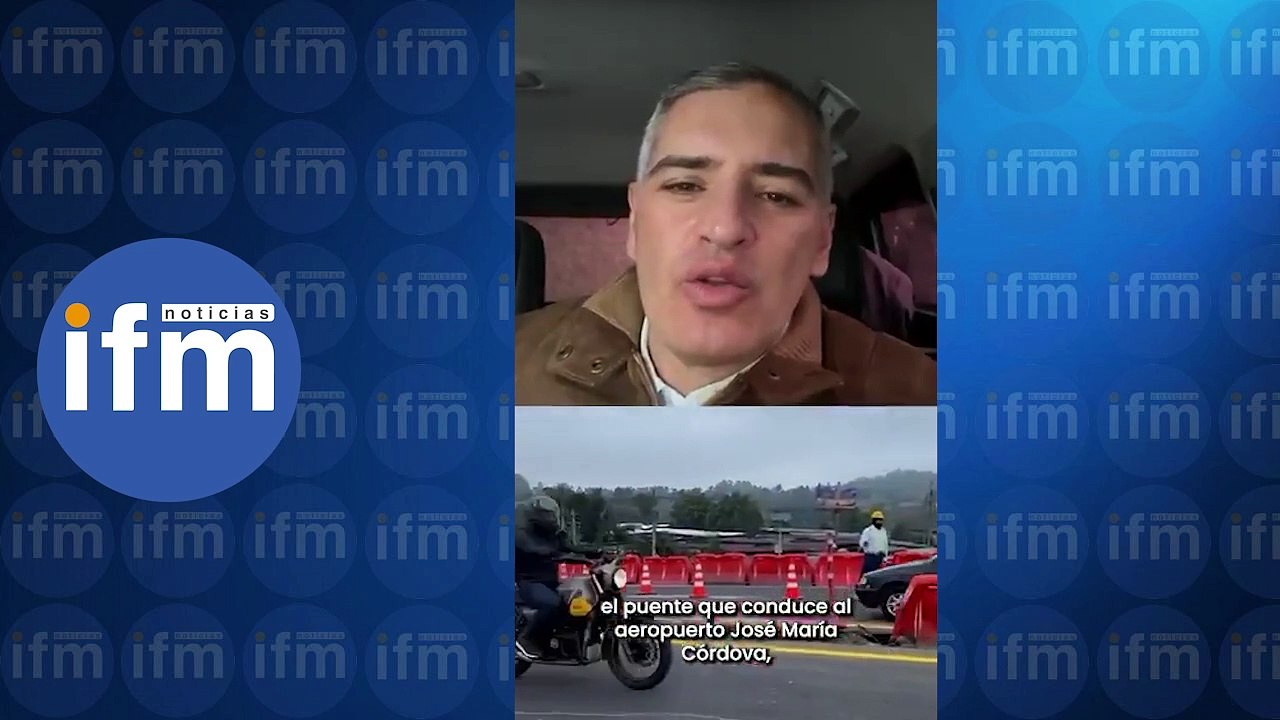 Andrés Julián Rendón anuncia apertura del intercambio vial del Aeropuerto