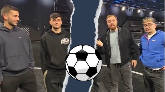 El reto de fútbol que enfrentó a Ibai Llanos y Spursito contra Pedri y Ferran Torres