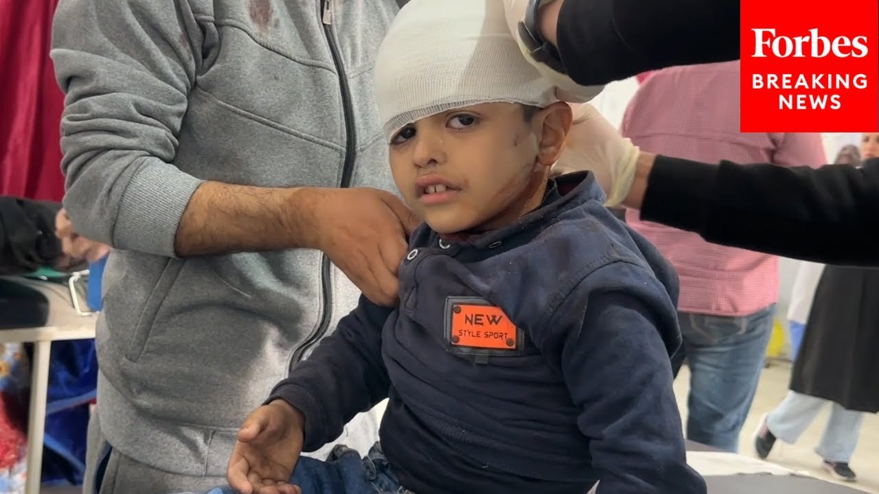 GRAPHIC WARNING: Palestinians Rushed To Hospital After Israel Kills Over 400 In Airstrikes In Gaza