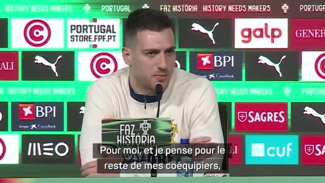 Portugal - Dalot : “On veut voir Cristiano Ronaldo gagner des trophées pour le Portugal”