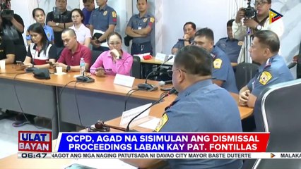 QCPD, agad na sisimulan ang dismissal proceedings laban kay Pat. Fontillas