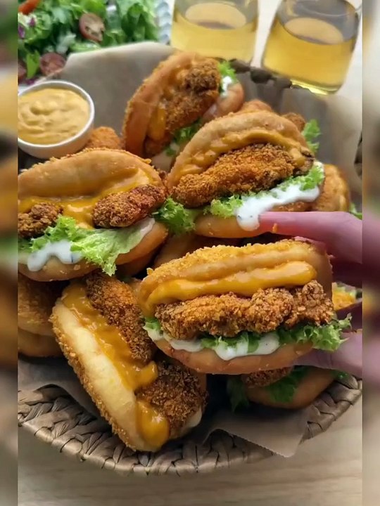 My food recipes  hot burger