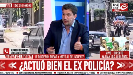 Yamil Santoro: "Cuando alguien hace quilombo, es razonable que las fuerzas policiales repriman"