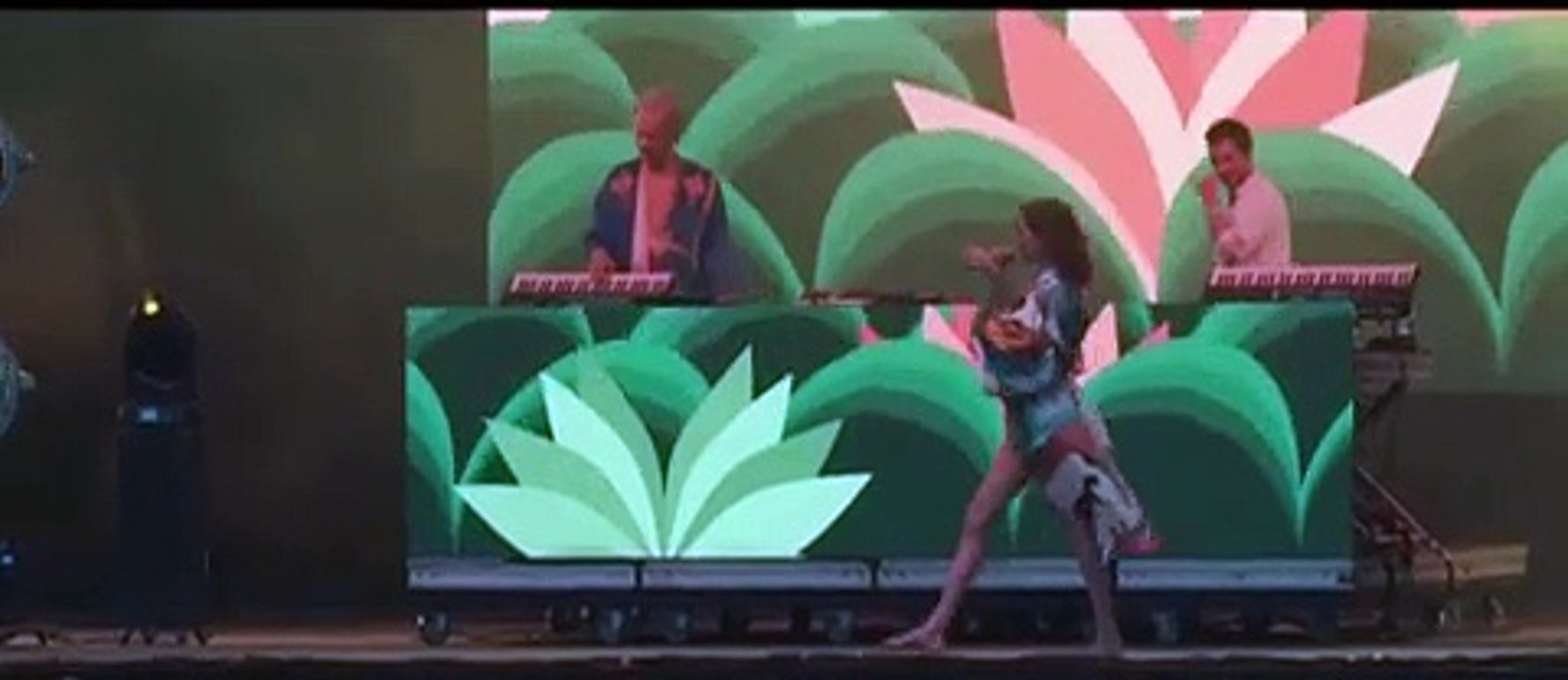 Polo & Pan chante "Canopée" à Rock en Seine