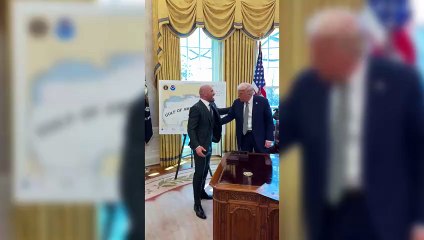 Conor McGregor, after visiting Trump at the White House: "Your work ethic is an inspiration"