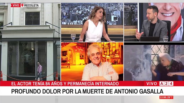⚫ MURIÓ ANTONIO GASALLA: LA HERENCIA Y LOS ROBOS QUE SUFRIÓ EL ACTOR