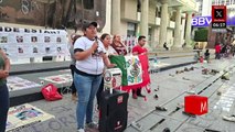 En Chilpancingo, madres buscadoras colocan buzones de paz en iglesias