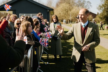 Royal Visit: Duke of Edinburgh Tours Derwen College in Gobowen