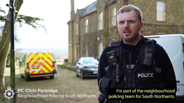 Northamptonshire Police raid cannabis farm in quiet village