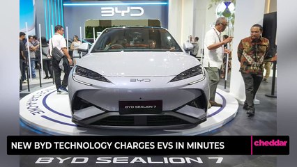 New BYD Technology Charges EVs in Minutes