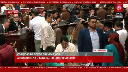 Aprueban en lo general las corridas de toros sin violencia en el Congreso de CdMx