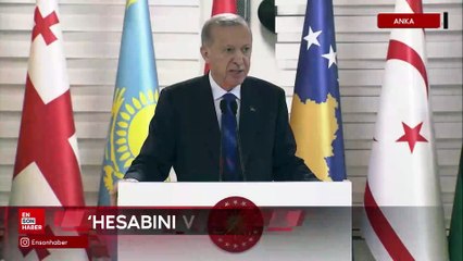 Cumhurbaşkanı Erdoğan'dan İsrail'e sert tepki