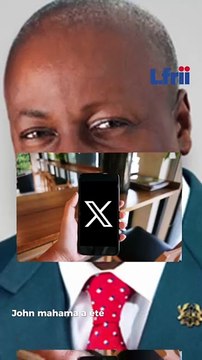 Ghana : le compte X du président Mahama piraté