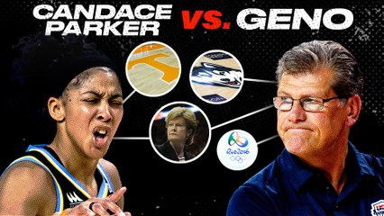 Candace Parker and Geno Auriemma's Olympic beef