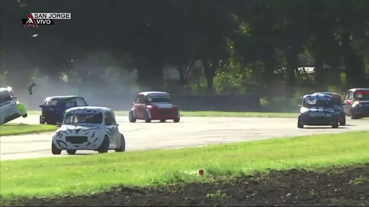 Fiat 600 Santafesino 2025 San Jorge Sprint Grosso Saucedo Big Crash
