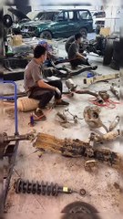 Restore from scratch toyotalandcruiser very smartly