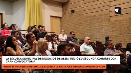 La Escuela Municipal de Negocios de Alem, inició su segunda cohorte con gran convocatoria