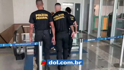 b'PF prende sequestradora em aeroporto de Bela9m'