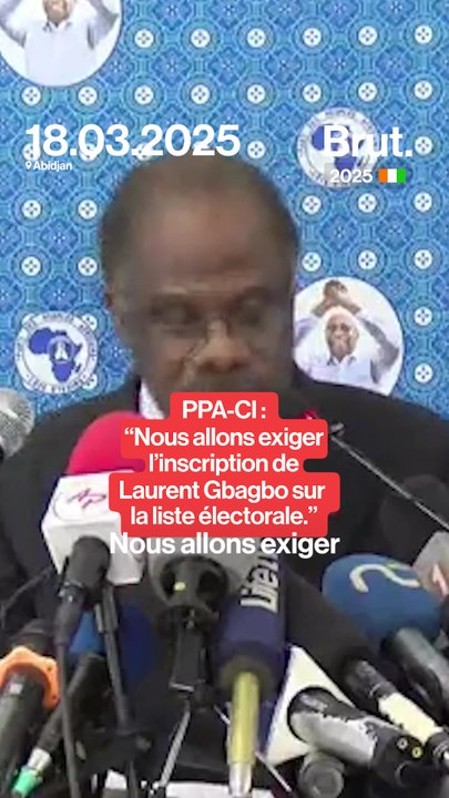 "Nous allons exiger l'inscription de Gbagbo sur la liste électorale."
