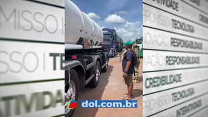 b'Rodovia em Castanhal a9 desbloqueada pela PRF'