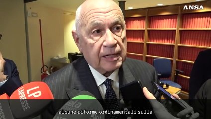 Giustizia, Nordio: "Ampio spazio per un confronto con i magistrati"