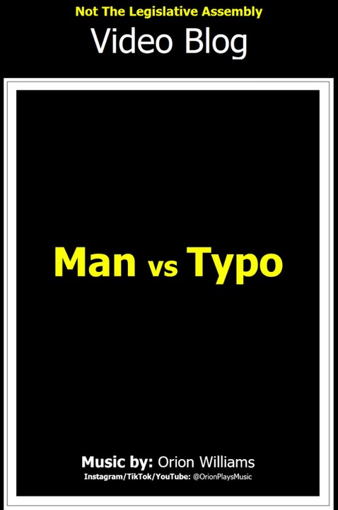 Video Blog - Man vs Typo