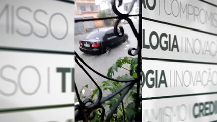 b'Chuva da tarde causa transtornos em Bela9m'