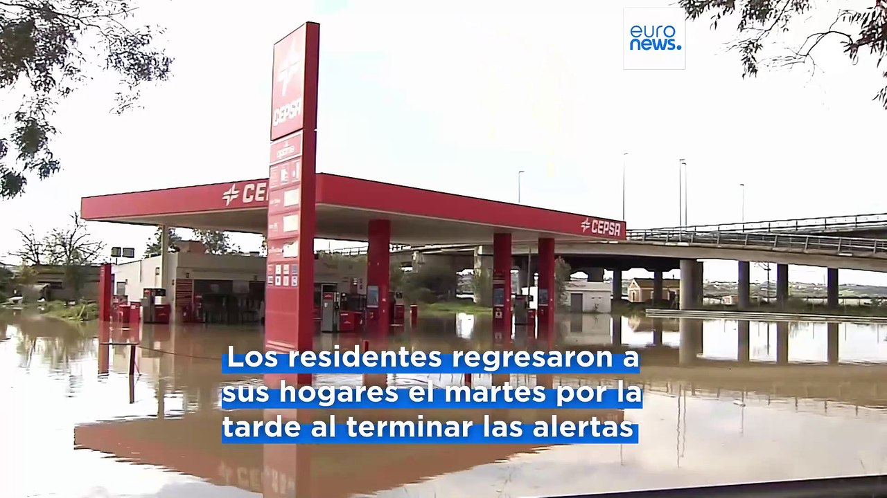 El temporal de lluvias en España deja al menos un muerto, zonas inundadas y cientos de evacuaciones