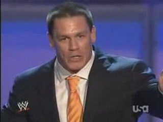 HOF '08 - Cena apprieation speech / Triple H intro