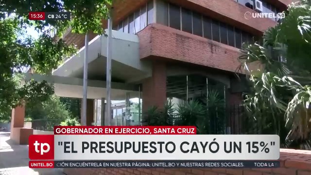 “La crisis es evidente”: Aguilera advierte caída anual de hasta el 20% de los recursos de la Gobernación cruceña