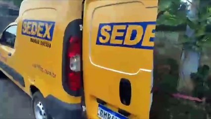 b'FUNCION81RIO DOS CORREIOS ASSSALTADO'