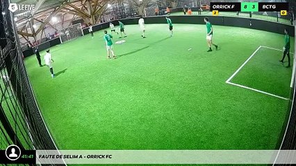 Faute de Selim A - Orrick Fc